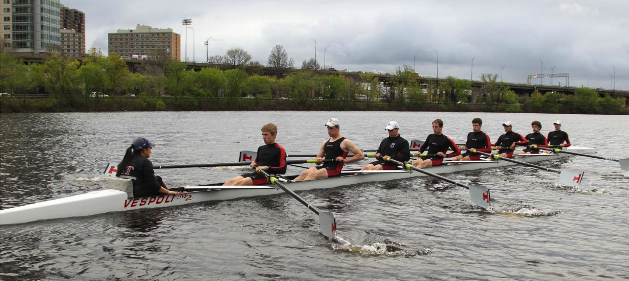 MIT Crew Team Demonstrating the Extraordinary Skill Required to Operate Android Wear Smartwatches by Row, Row, Rowing their way down the Charles River in Boston