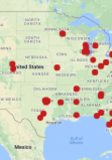 Two Weeks of Geolocated Tweets Mentioning IoT. Where there are not tweets are actually some of the regions where IoT will be transformative but probably not using 5G.